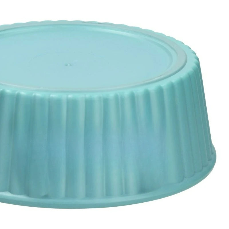 Small 2.2-Cup Pet Bowl, Teal, Measures 5.5 in x 5.5 in x 2 in