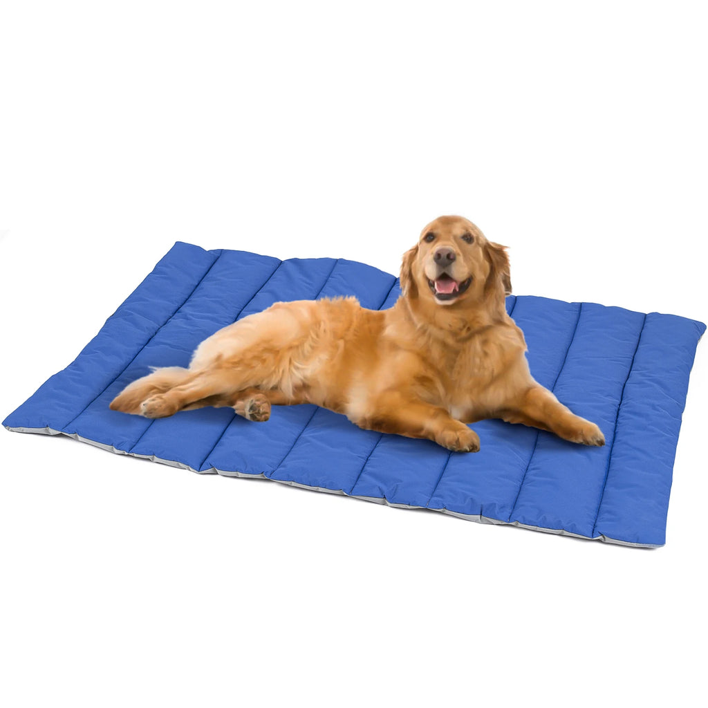 Outdoor Dog Bed, Waterproof Camping Dog Bed Mat, Machine Washable and Portable Travel Pet Pad Mat