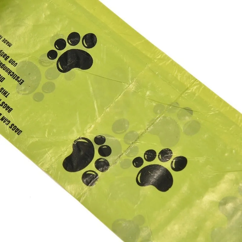 Biodegradable Pet Waste Bags - Extra Thick Poop Bags for Dogs & Cats, Portable Roll with Dispenser, Eco-Friendly