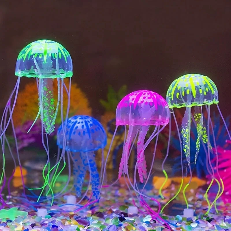 Artificial Swim Glow Jellyfish for Fish Tank