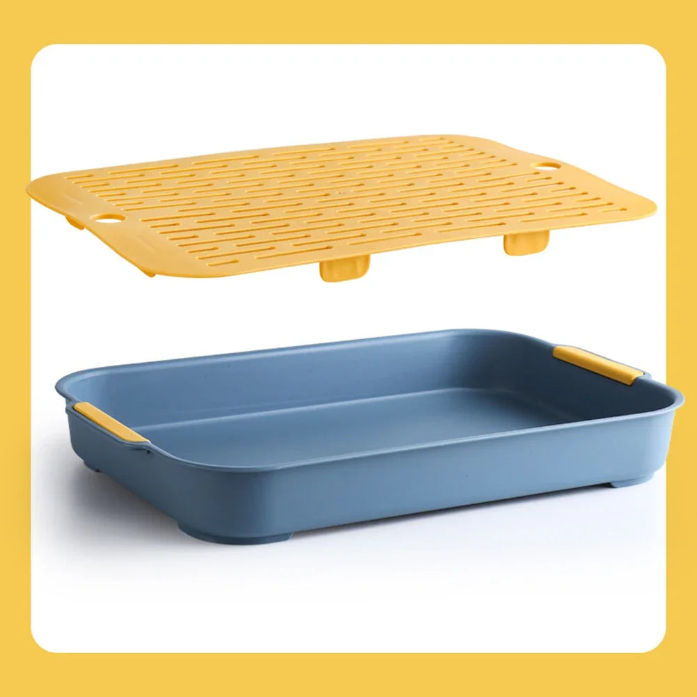 Litter Box Small Pet Toilet Tray Corner For Ferret Hamster Dragon Cat Guinea Pig