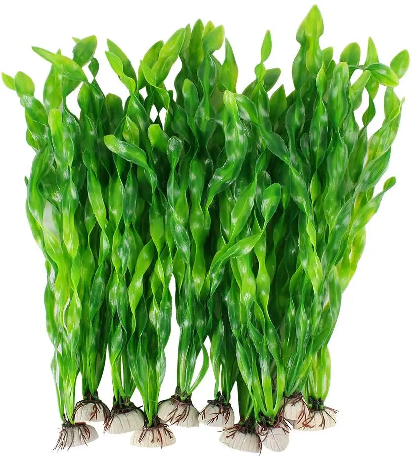Plastic Aquarium Plants Artificial Seaweed Water Grass Underwater for Aquarium