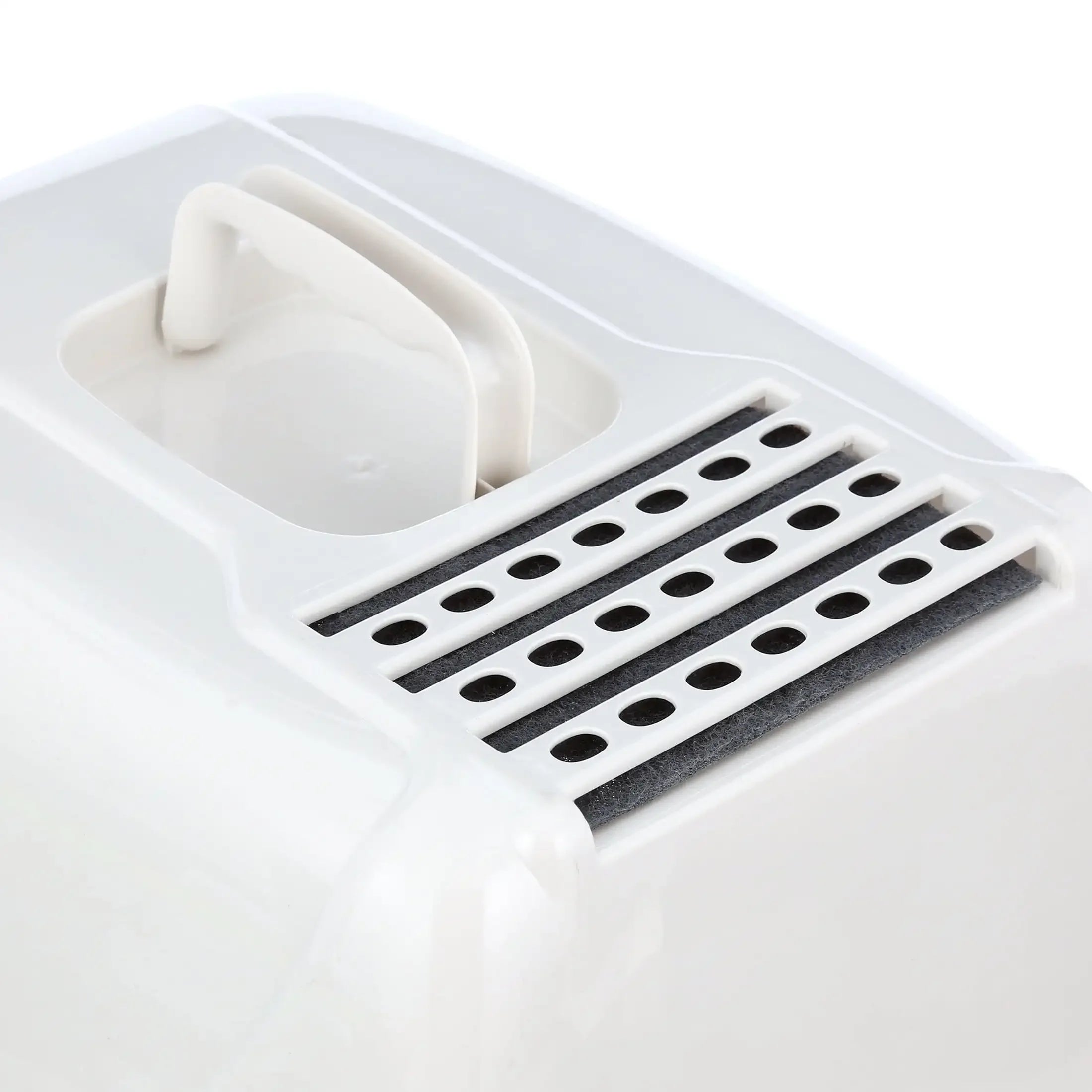 Large Enclosed Cat Litter Box Hooded, Odor Control with Privacy Hood & Easy Access Door