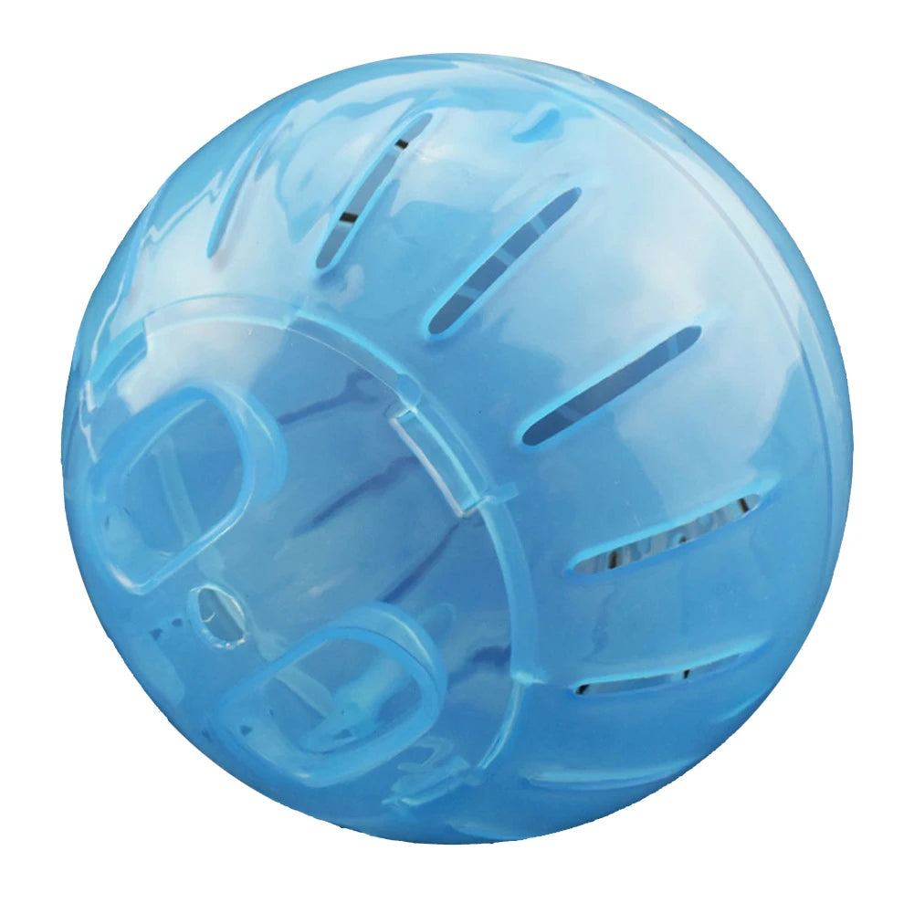 Pet Fitness Running Ball Plastic Solid Grounder Rodent Mini Jogging Ball