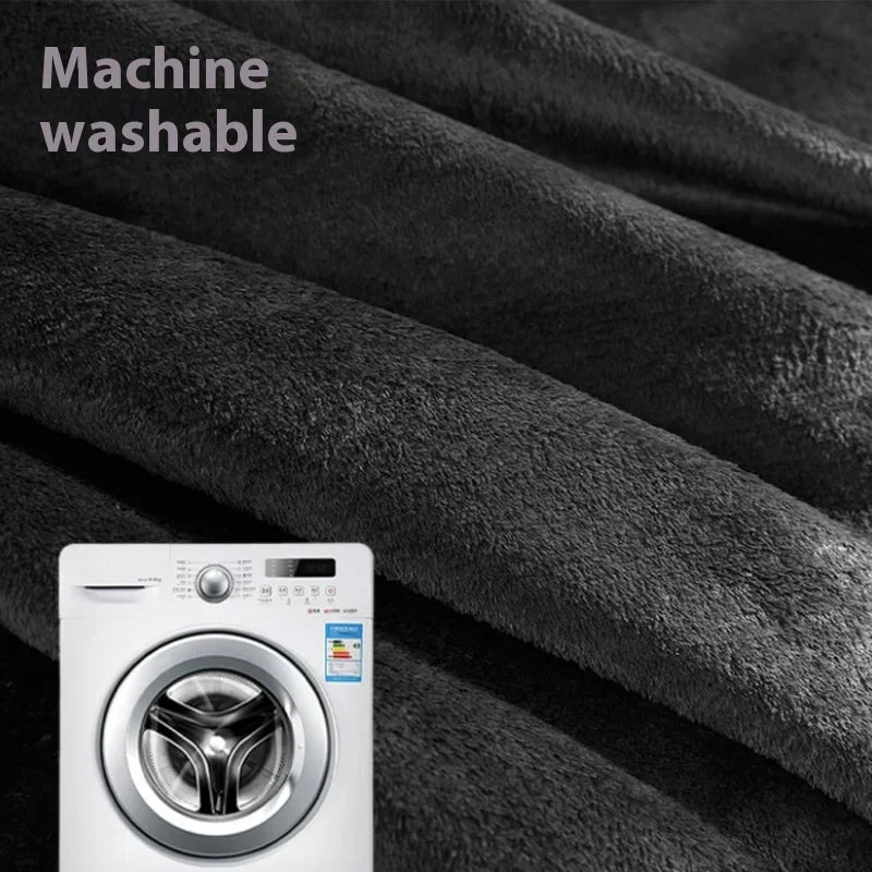 Soft Comfortable Warm Flannel Lambskin Waterproof Sleeping Blanket Cats and Dogs