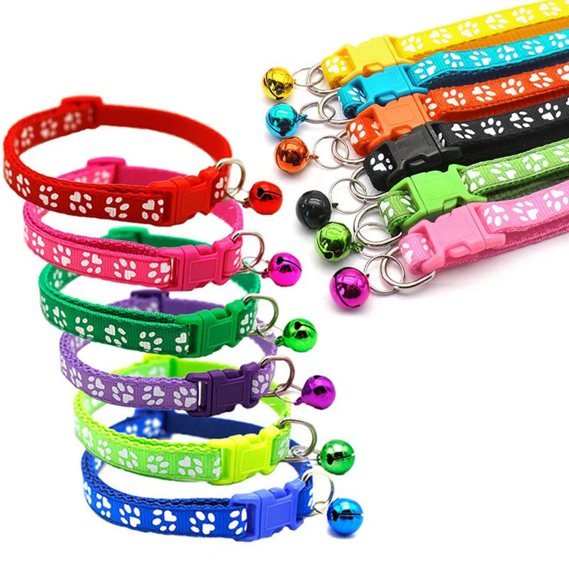 Cat bell collar multiple colors