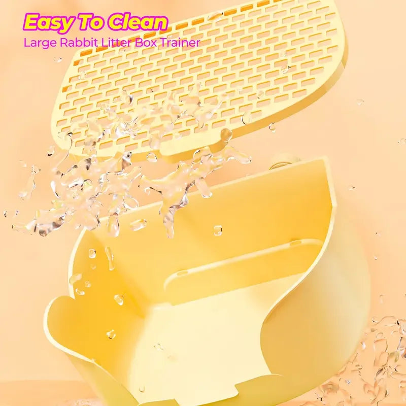 Litter Box, Potty Corner Toilet Trainer for Hamster Guinea Pig Ferret Bunny Small Animals