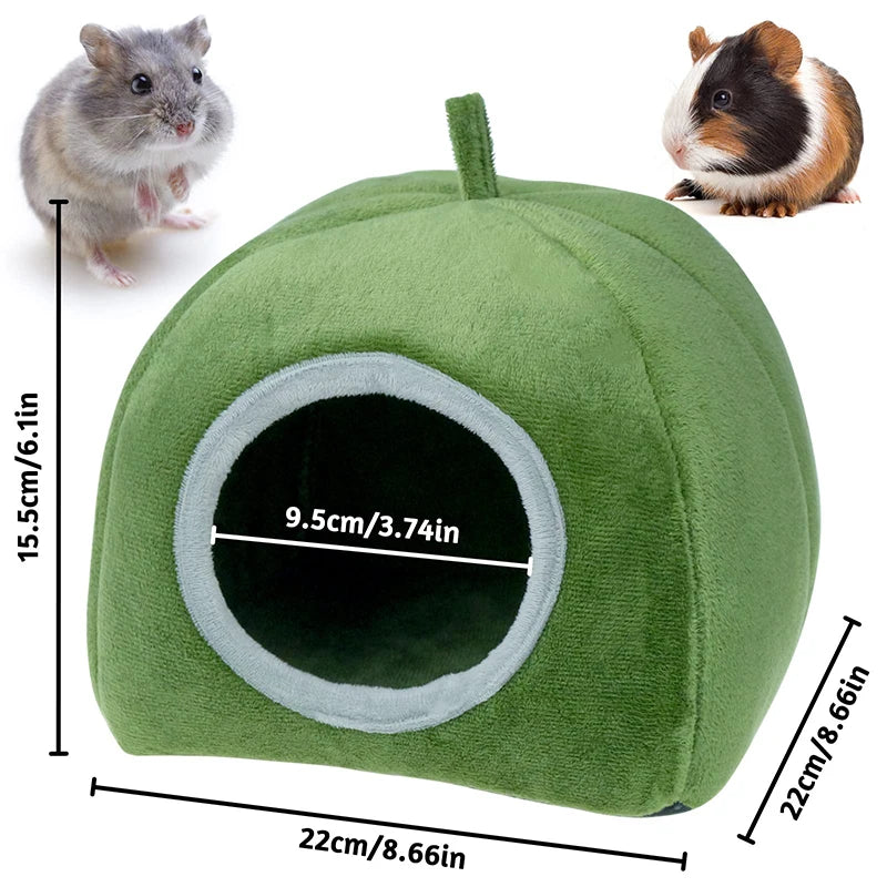 Hamster House Guinea Pig Cage Hamster Cotton House Small Animal Nest Winter Warm