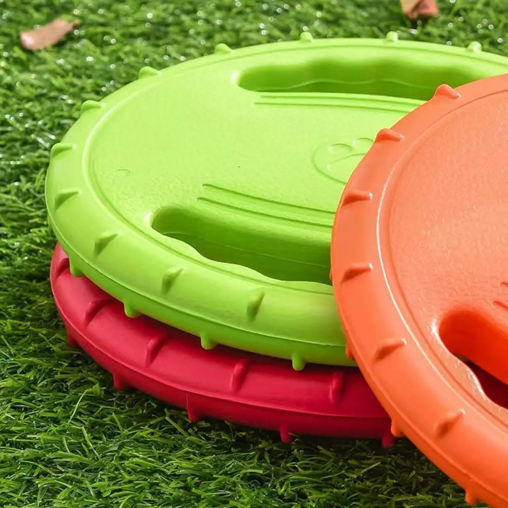 Flying Disc Dog Training Toy Outdoor Interactive Game Playing Floating Water Toy
