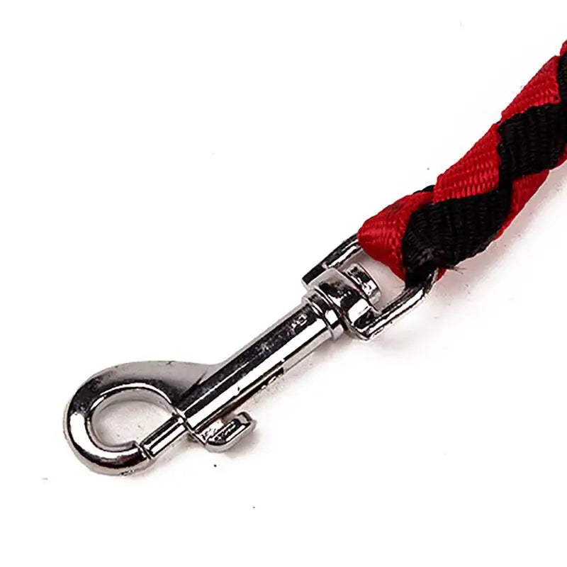 Pet Double Leash 2 Way Couplers Dog Leash Rope Elastic Extended
