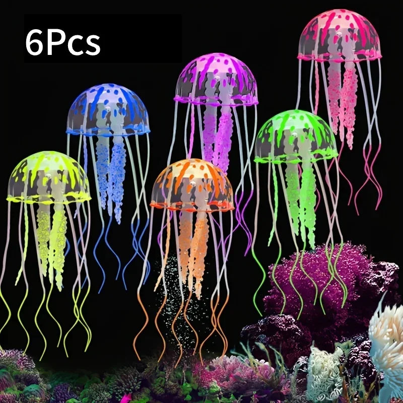 Artificial Swim Glow Jellyfish for Fish Tank