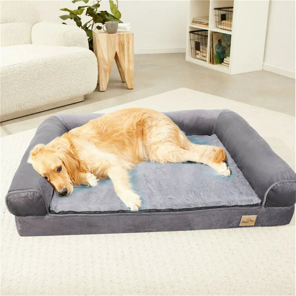 XXL Large Orthopedic Dog Bed Cozy with Washable Cover