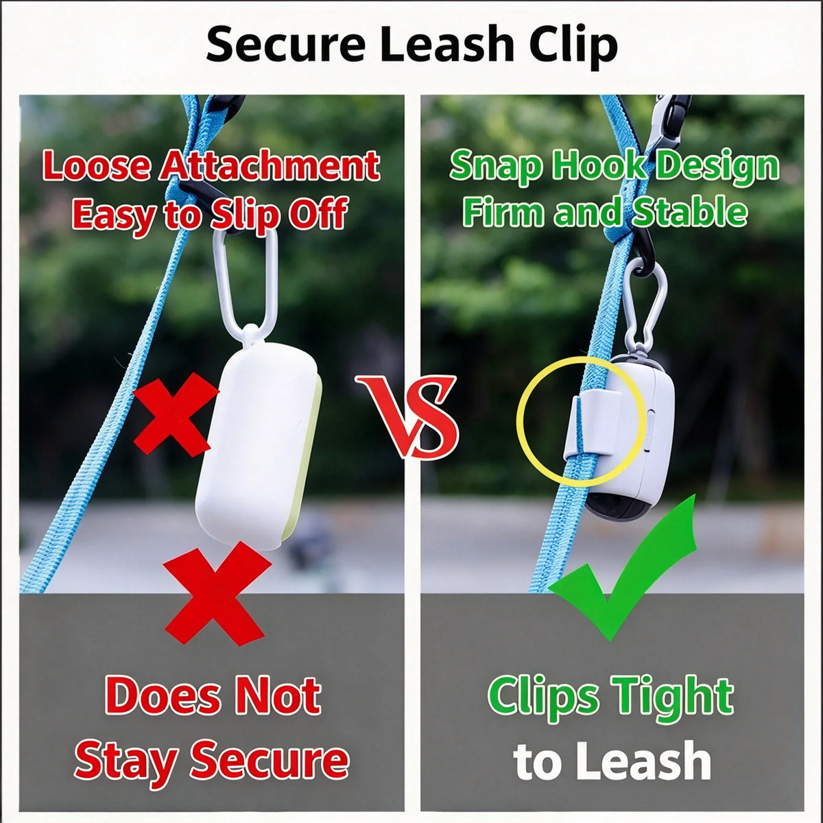 Dog Poop Bags Value Pack, 5 Rolls + 1 Dispenser with Leash Clip, Biodegradable Eco-Friendly Pet Waste Bags