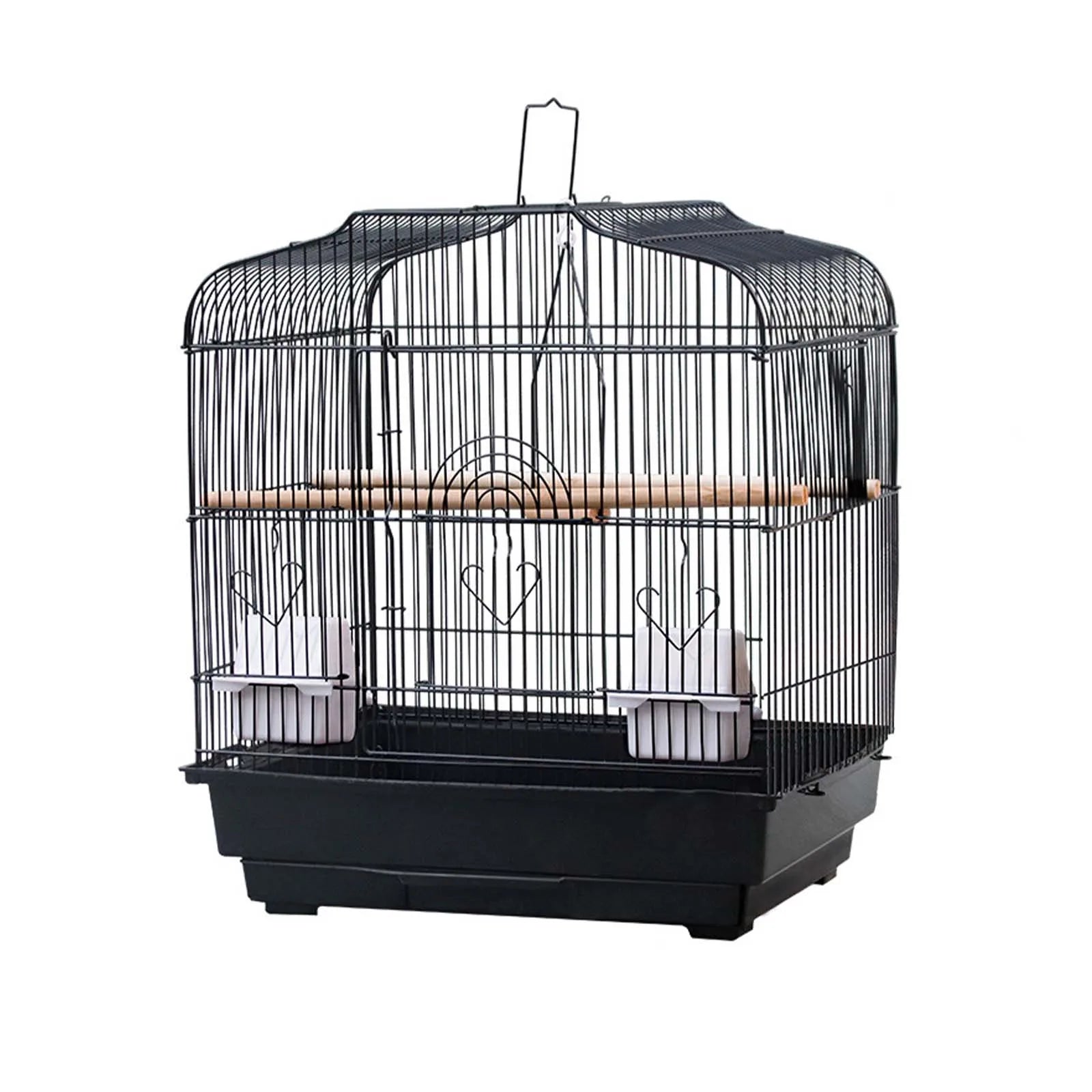 Travel Bird Cage Bird Travel Carrier Cage With Handle Food Container Swing For Small birds