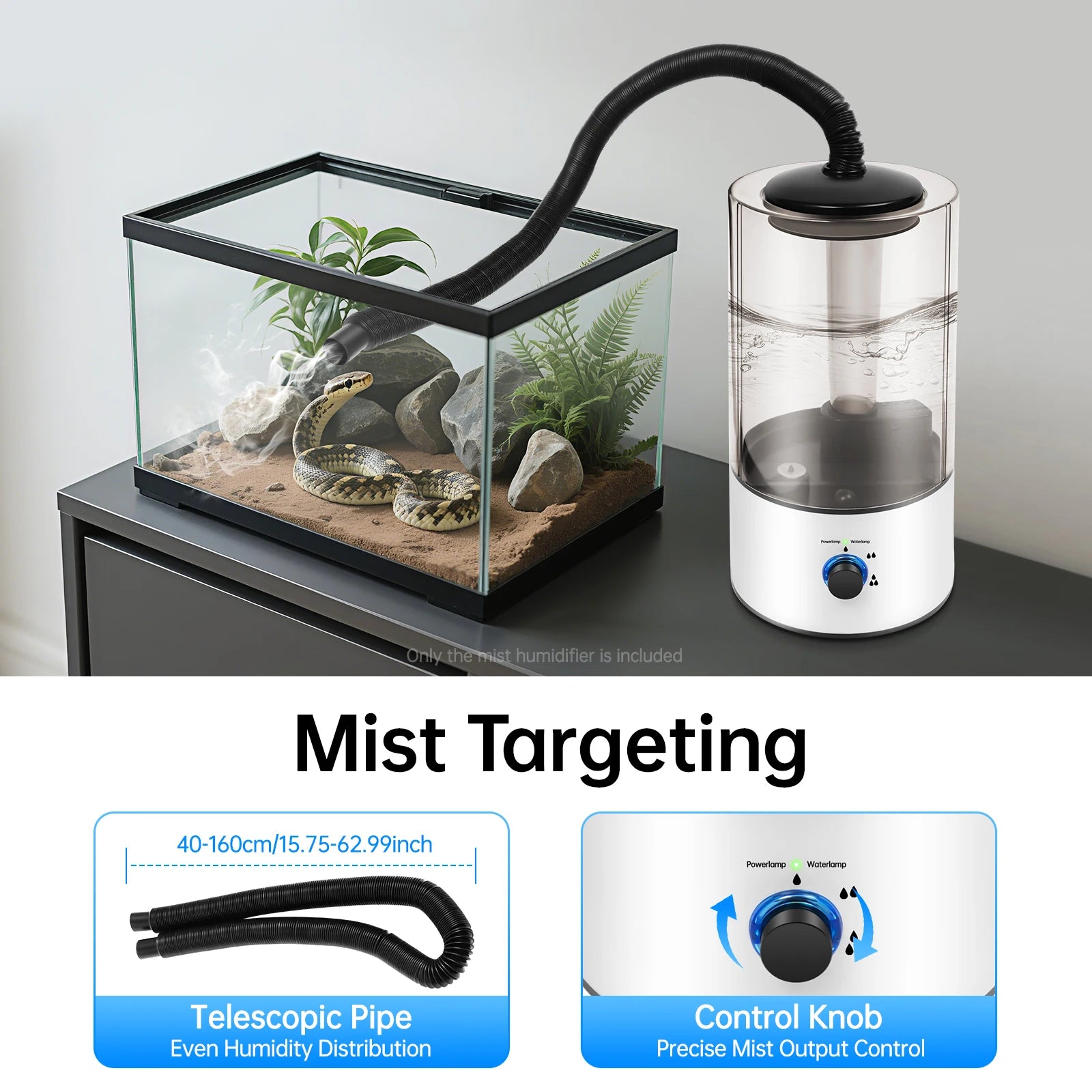 Reptile Humidifier Fogger