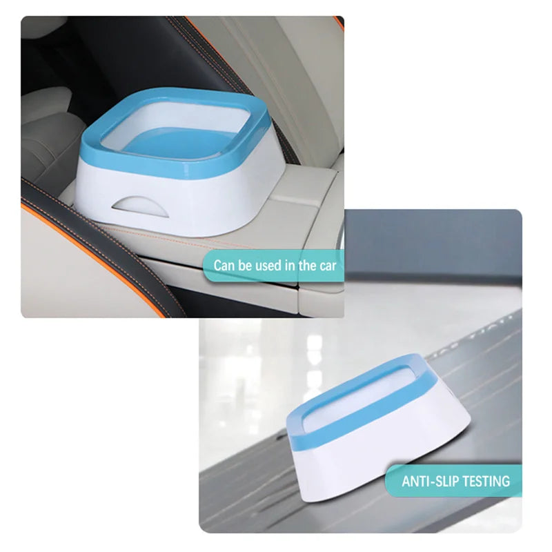 Anti-splash Water Bowl Large Capacity Drinker Drinking Bowls Dog Waterer For Dog Puppy Cat