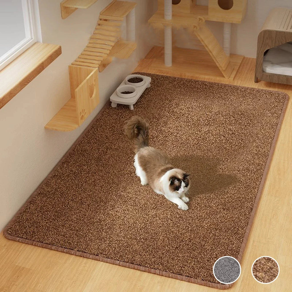 Large Cat Scratching Mat Carpet Non-Slip Pet Bed Mat Sofa Protector Cat Scratcher Anti-Scratch Furniture Protector