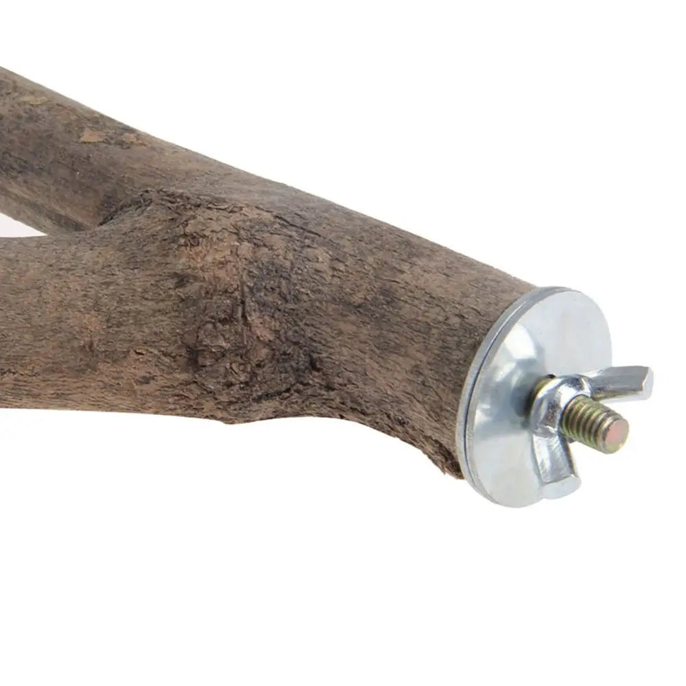 2Pcs  Tree Branch Rack Hanging Perch Chew Bite Toys  Stick