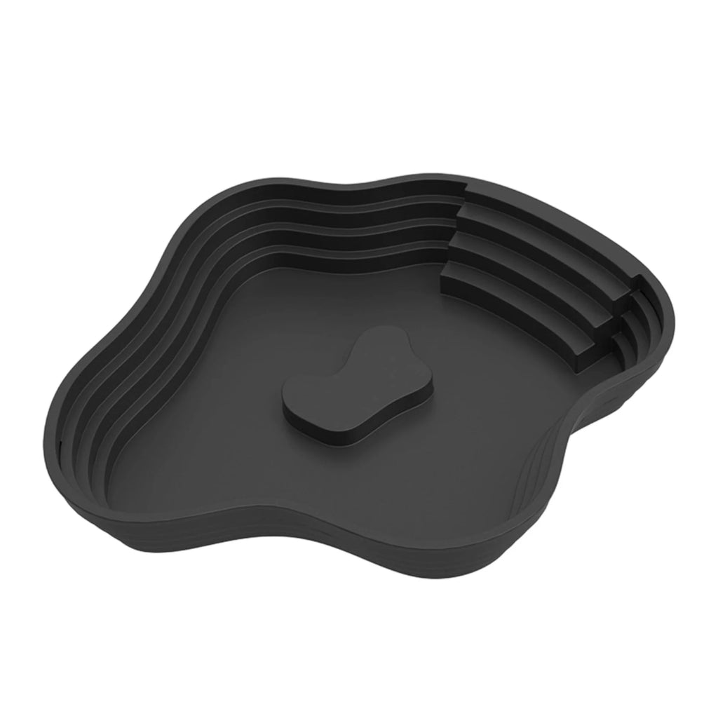 Reptile Habitat Decor Bathing Pool Feeding Dish Water Bowl for Gecko Snake Turtle Bearded Dragon Lizard