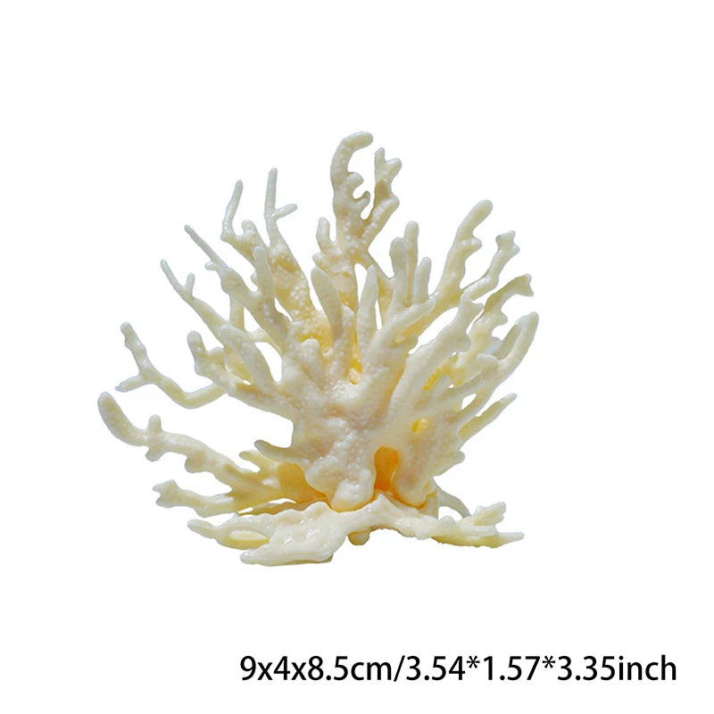 Coralline Artificial Aquarium Fish Tank Decorations PVC Plants Coral Ornaments