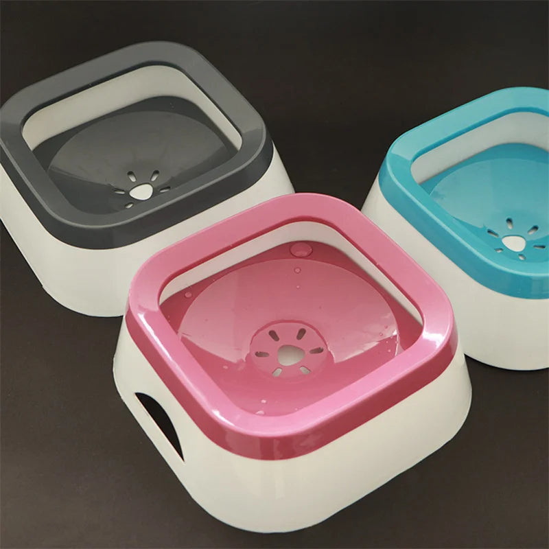 Anti-splash Water Bowl Large Capacity Drinker Drinking Bowls Dog Waterer For Dog Puppy Cat