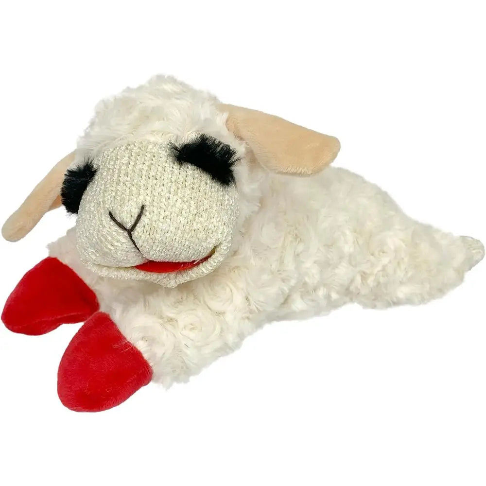 Lamb Chop Dog Plush Toy - Squeaky Toy for Small & Medium Dogs - Extra Soft Plush - Stuffed Animal