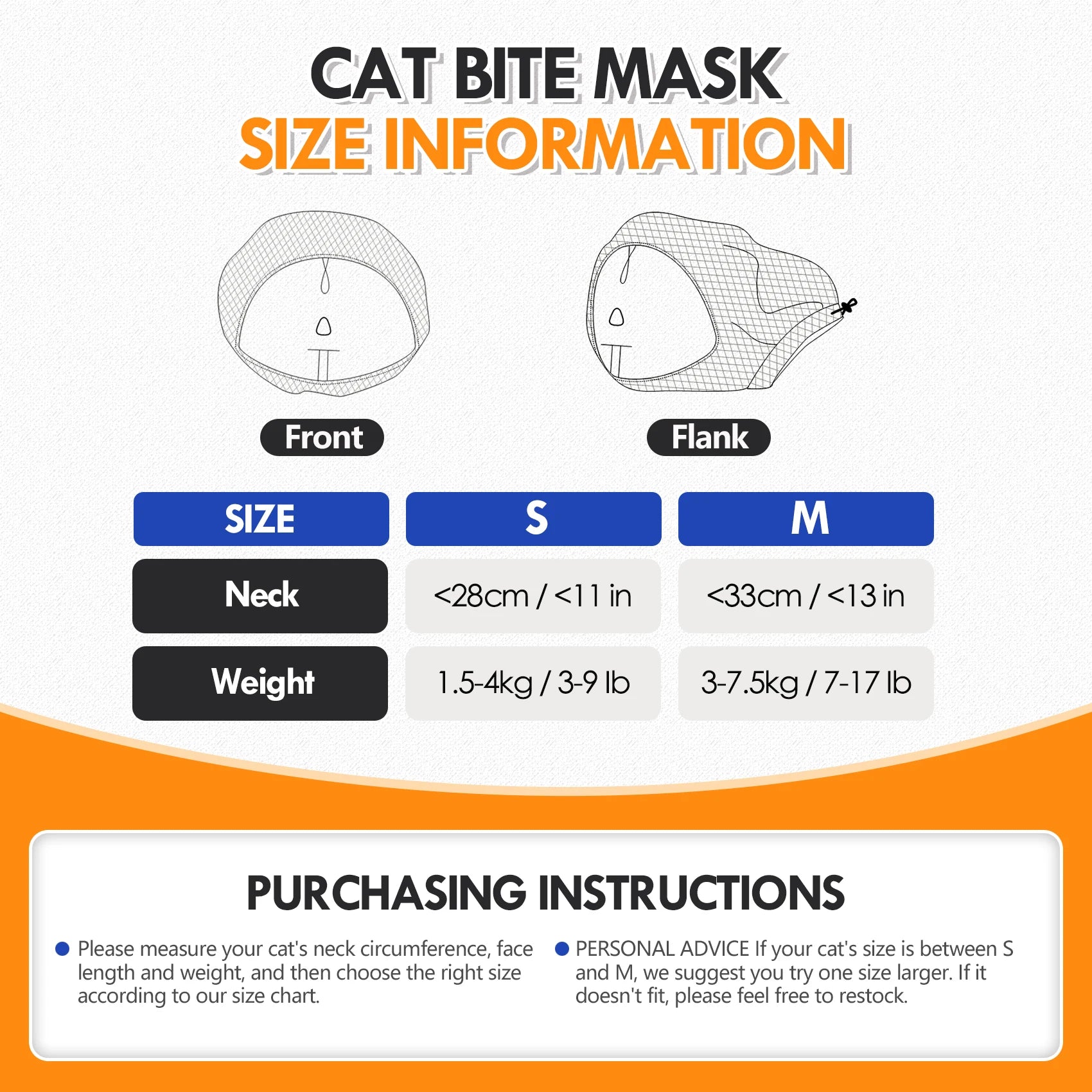 Cat Muzzle for Grooming, Adjustable Transparent Anti-Bite Cat Mask for Nail Clipping