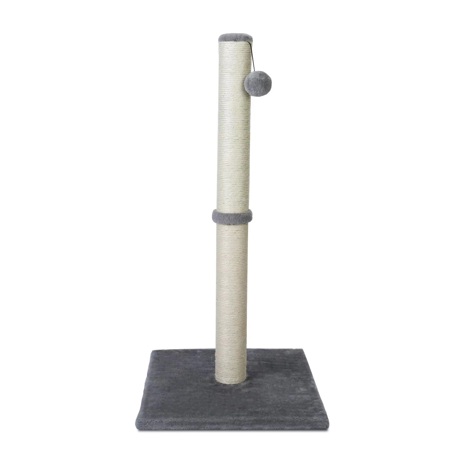 Tall Vertical Cat Scratching Posts For Indoor Cats And Kittens With Dangling Ball