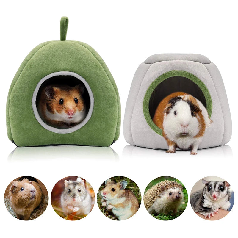 Hamster House Guinea Pig Cage Hamster Cotton House Small Animal Nest Winter Warm