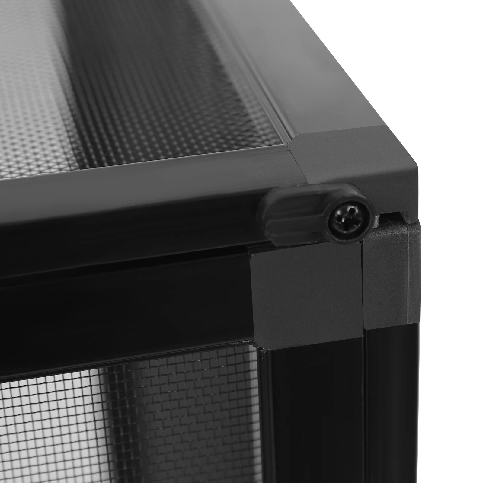 Reptile Pet Feeding Net Box, Aluminum Alloy Micro Habitat Terrarium Enclosure