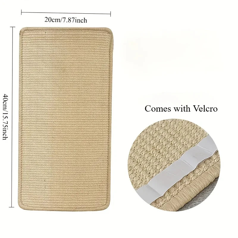 A Sturdy and Thick Cat Scratch Board - Free of Clutter, Used for Exercise and Relaxation