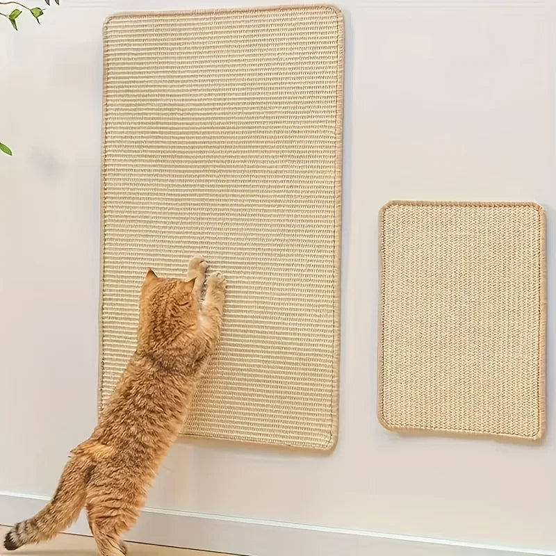 A Sturdy and Thick Cat Scratch Board - Free of Clutter, Used for Exercise and Relaxation