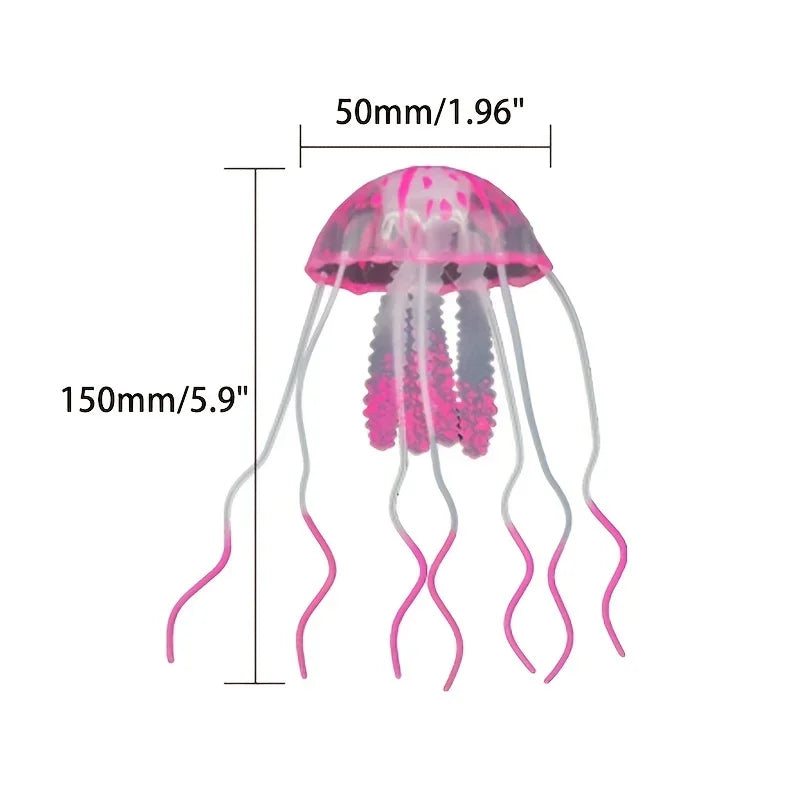 Artificial Swim Glow Jellyfish for Fish Tank