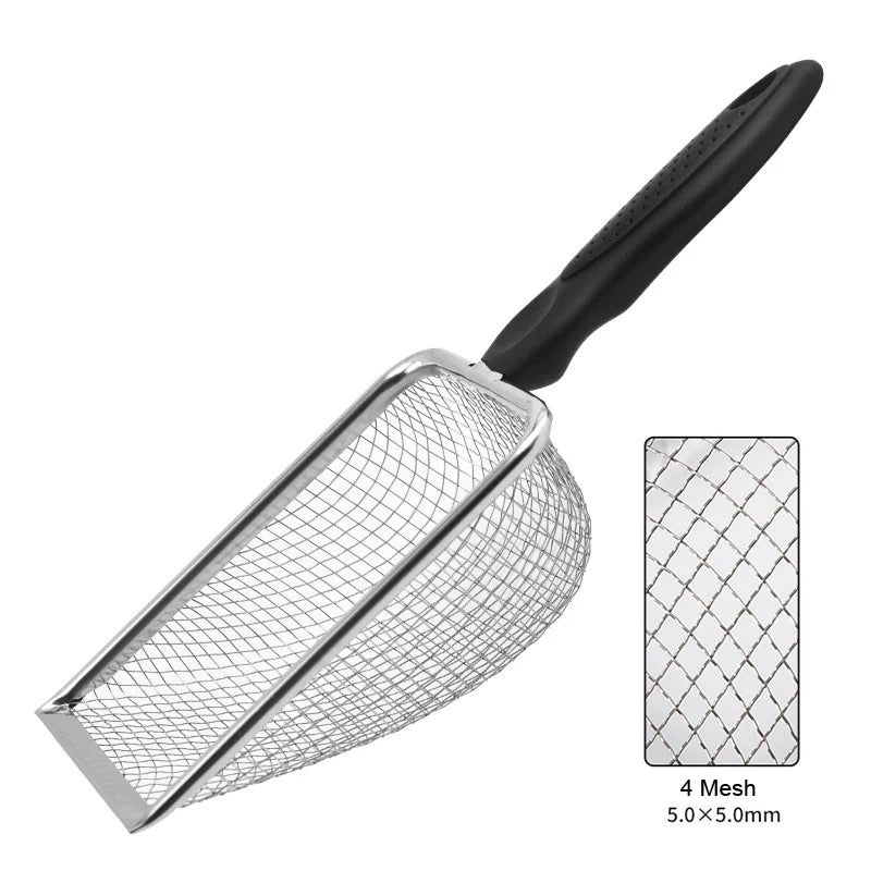 Pet Cleaning Tools Stainless Steel Shovel Small Animals, Cats