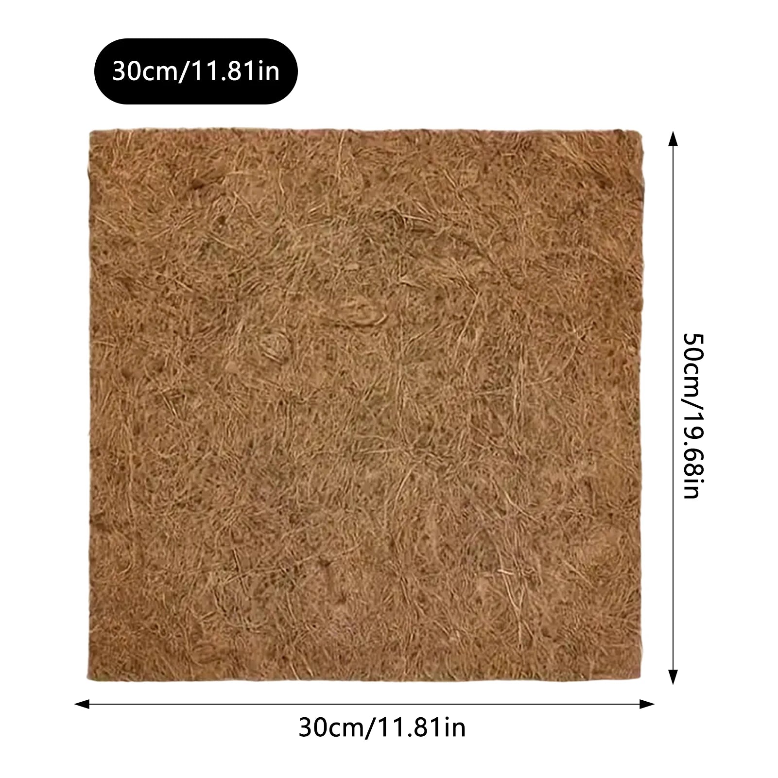 Coconut Fiber Reptile Mat Lizard Terrarium Breeding Eggs Mat Laying Nest Pad Dust Free Moisturizing Pet Bedding