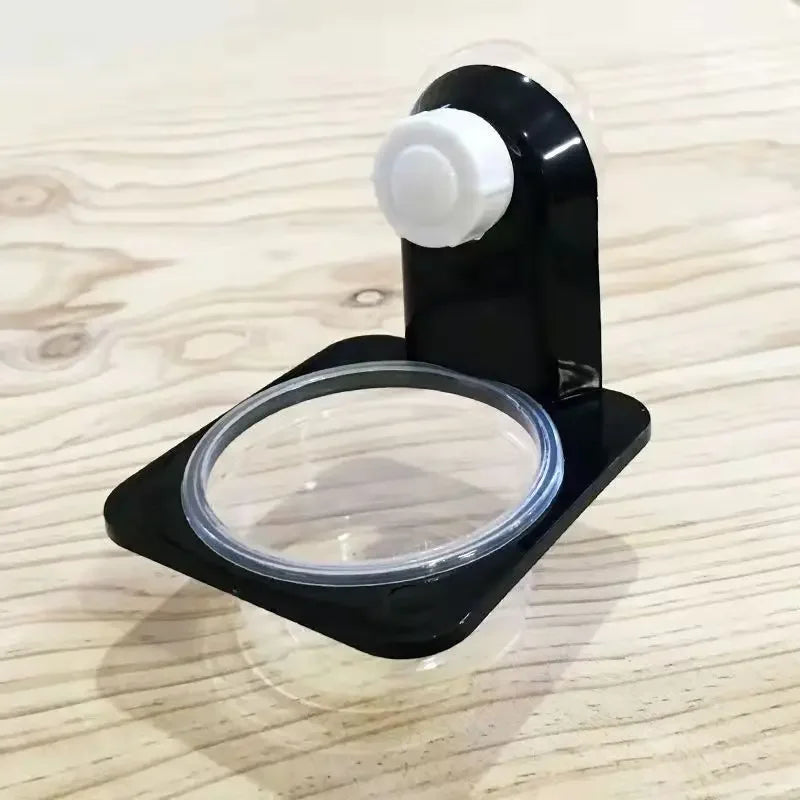 Reptile with Suction Cup Feeders Feeding Water Bowls