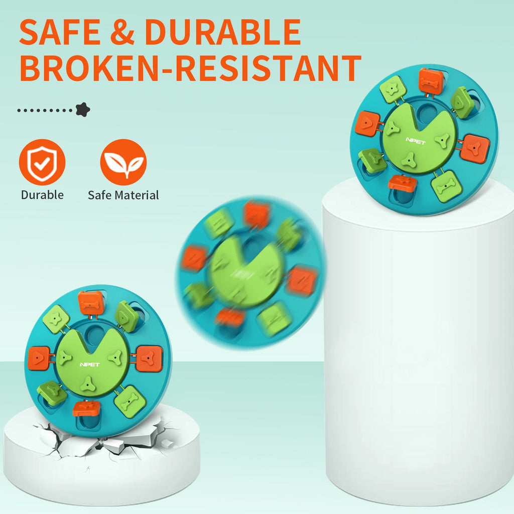 Dog Puzzle Toy Slow Feeder For IQ Training & Mental Enrichment