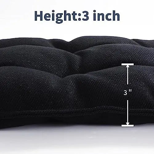 Indestructible Dog Bed for Aggressive Chewers - Chew-Proof, Washable Crate Pad, Small 17x23 in, Black