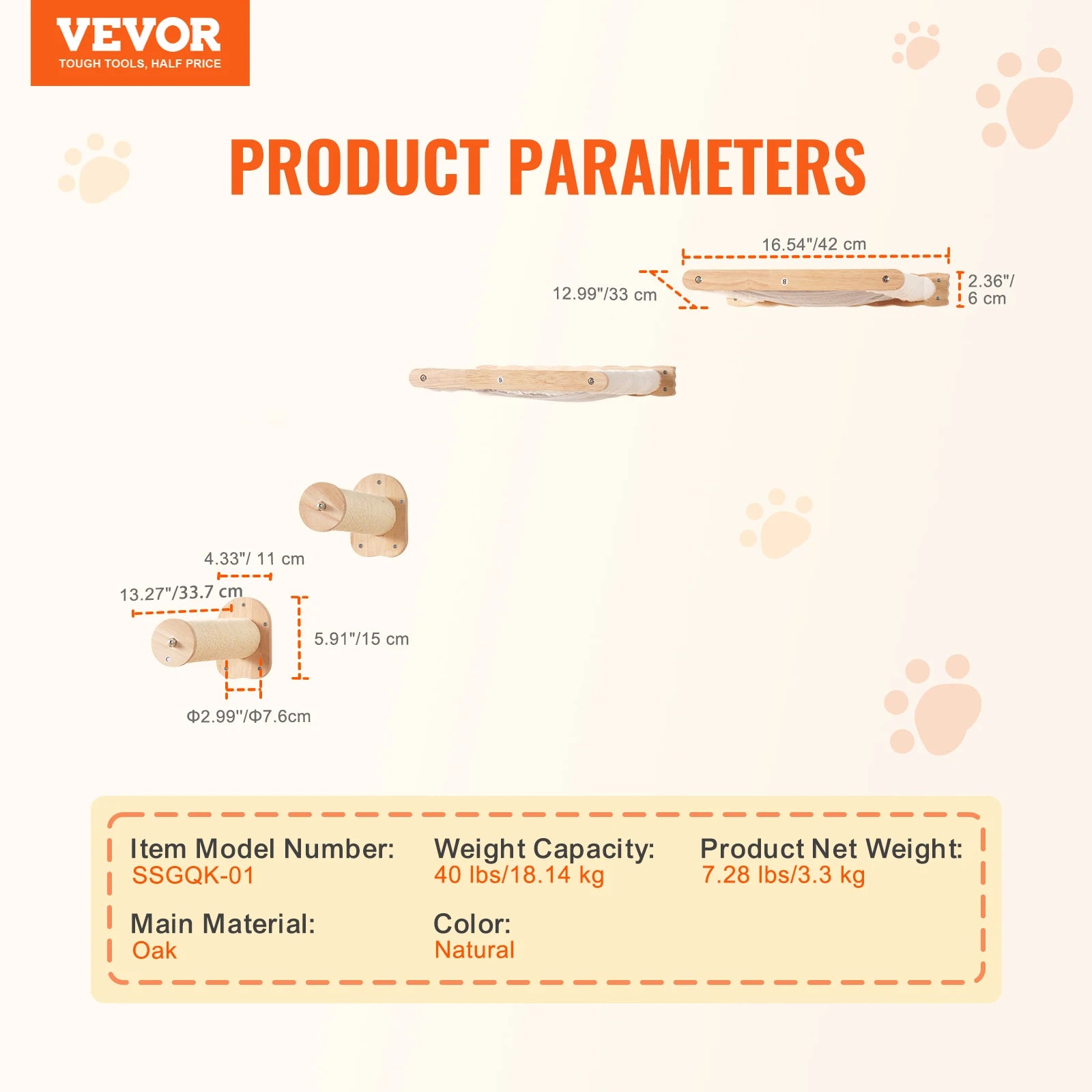 Wall Mounted Cat Wall Shelves and Perches with Jumping Boards Hammocks