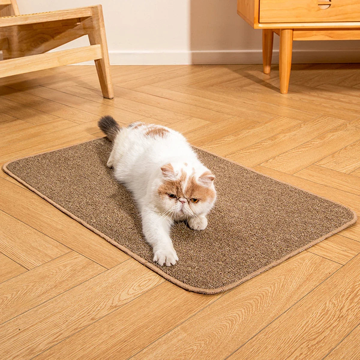 Large Cat Scratching Mat Carpet Non-Slip Pet Bed Mat Sofa Protector Cat Scratcher Anti-Scratch Furniture Protector